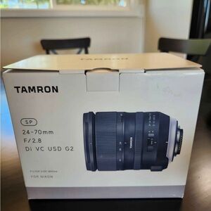 Tamron 24-70mm F/2.8 Di VC USD G2 Lens - Black